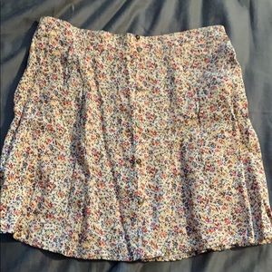 crop top & high waisted skirt